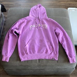 Purple Palmer hoodie Size M